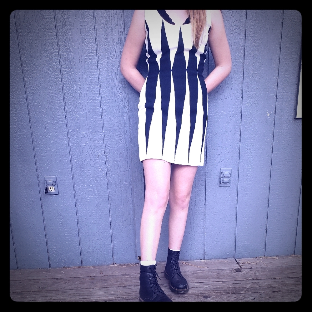 Mod style mini dress